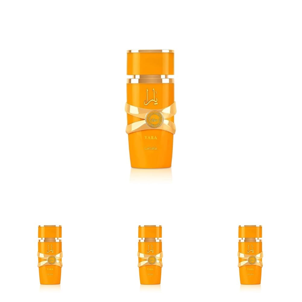 Lattafa Yara Perfume Set | 3.4 Fl Oz | Elegant Fragrance for Women
