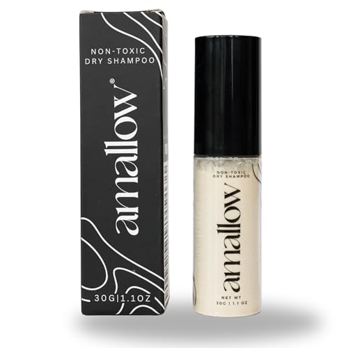 Non Toxic Dry Shampoo Powder – With Organic Ingredients - Arrowroot, Bentonite Clay, Aloe Vera, & Essential Oils – No Talc, No Aerosol - Men & Women - Great For Travel