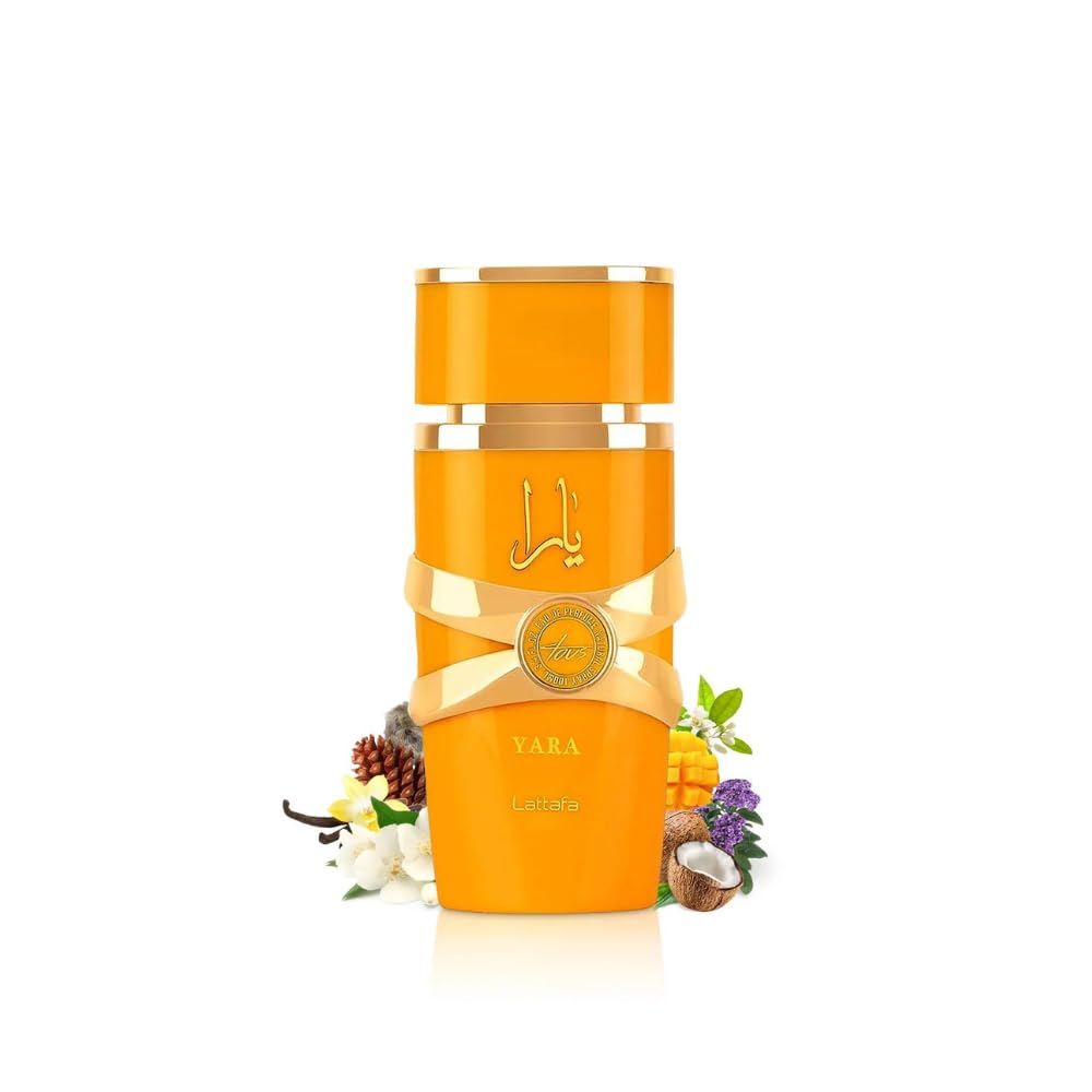 Lattafa Yara Perfume Set | 3.4 Fl Oz | Elegant Fragrance for Women