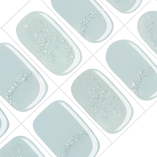 GelMala Gel Nail Strips Rosy Pink Solid Color Gel Nail Stickers Salon-Quality, Long Lasting, Easy to Apply & Remove -Gel Nail Strips for Nails Manicure Nail Wraps，Easy for begginners (Rosy Blush)