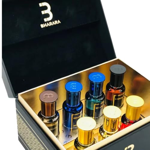 Collection Gift Set 7 pzas King|Blue|Double Blue|Don|Niche|Niche Femme|Queen EDP 10ml/0.34oz Unisex | Citrus, Aquatic,Aromatic, Spicy a modern and long-lasting scent