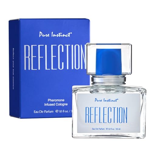 Pure Instinct Reflection The Original Pheromone Cologne Eau de Parfum EDP Fruity Rich Dry Woods Fresh Bold Inspired by Cre.ed Aventus For Men Him 1.0 oz