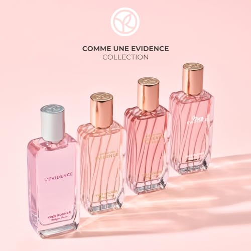 Yves Rocher Comme Une Evidence Eau de Parfum, Women’s French Perfume Spray, 1.6 FL OZ