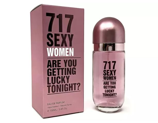 TWISHA Delilah Perfume for Women and 717 Sexy Perfume for Women 3.4oz/100ml EDP (Inspired by Delilah) Long Lasting Spray (Pack of 2)