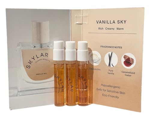 Skylar VANILLA SKY Women Sample Perfume EDP 1.5 ml / 0.05 oz - set of 3 - (4618)
