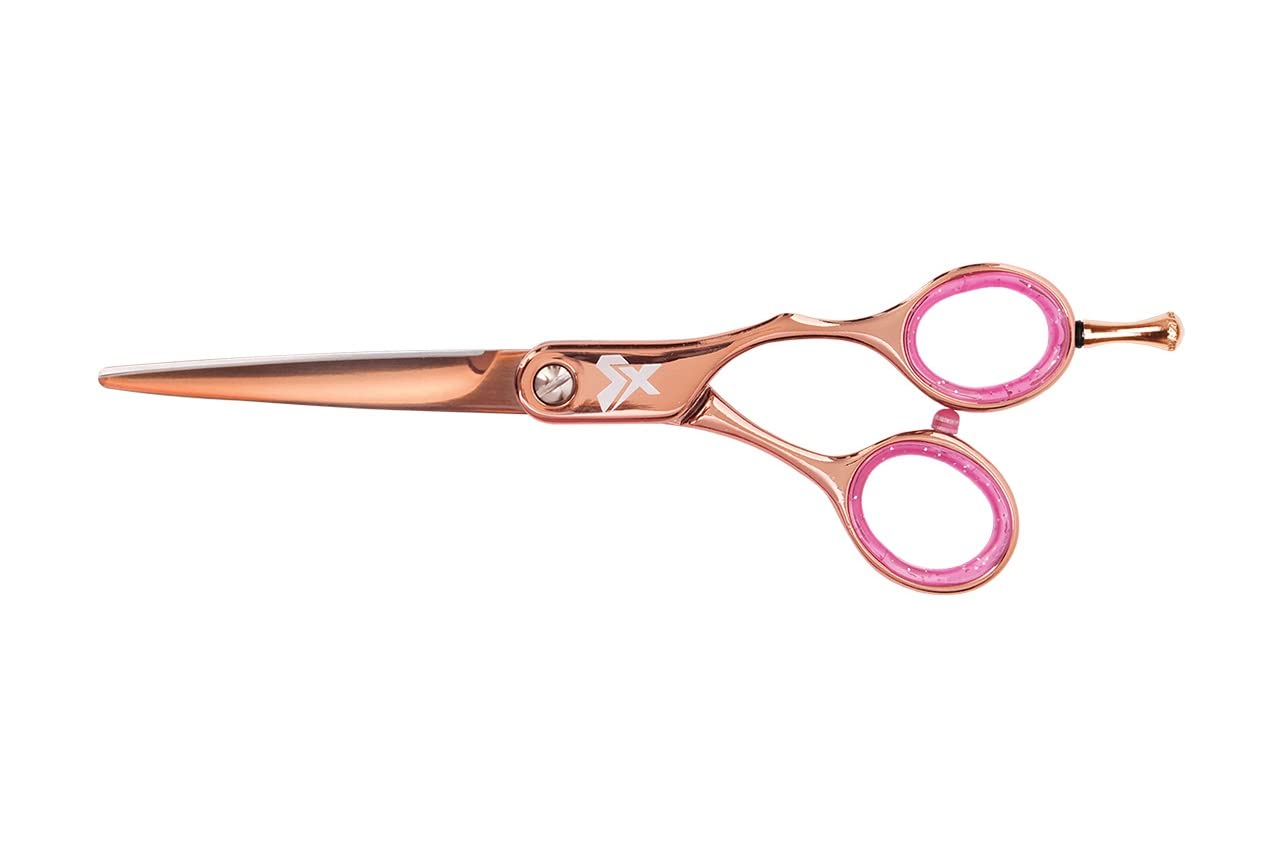 Cricket Shear Xpressions 5.75'' Professional Stylist Hair Cutting Scissors Japanese Stainless Steel Shears, Hey Rosie