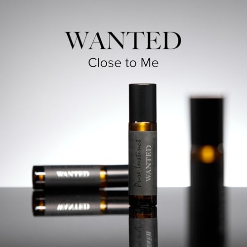 Pure Instinct WANTED The Original Pheromone Infused Essential Oil Perfume Cologne - Men's Collection - TSA Ready (Roll On Bottle 0.34 Fl. Oz./10.2mL)