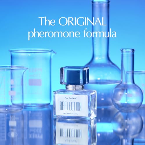 Pure Instinct Reflection The Original Pheromone Cologne Eau de Parfum EDP Fruity Rich Dry Woods Fresh Bold Inspired by Cre.ed Aventus For Men Him 1.0 oz