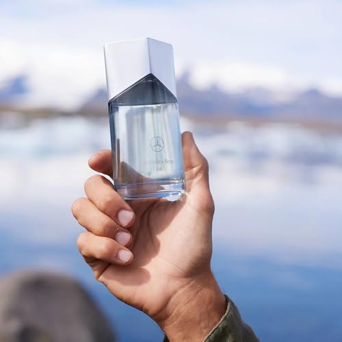 Mercedes Benz Air Eau de Parfum - Long Lasting Cologne for Men - Tonka Bean, Lavender, Patchouli Cologne - Travel Size Perfume for Men - 3.4 oz EDP