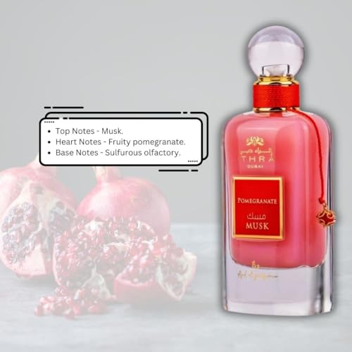 Pomegranate Musk Ithra Dubai Collection - Eau De Parfum Spray 100ML (3.4 OZ) By Ard Al Zaafaran