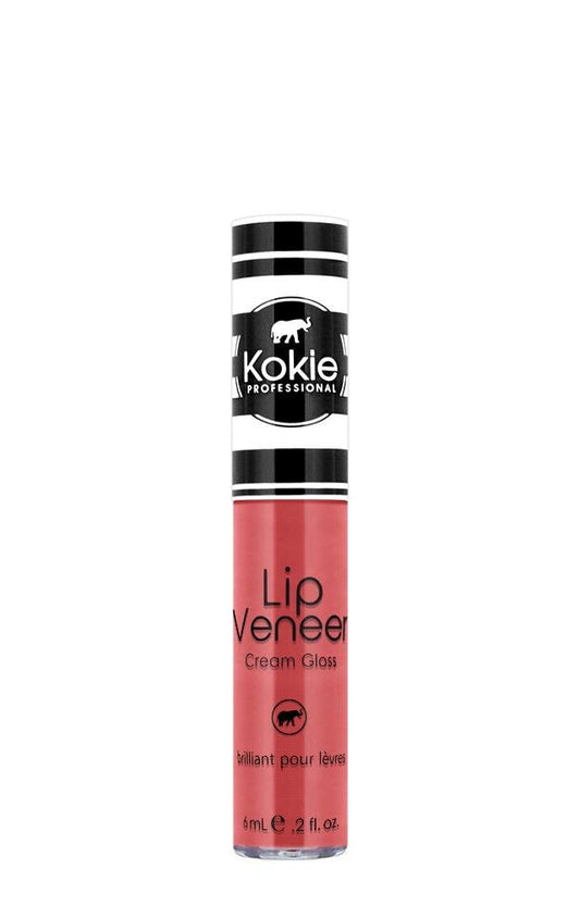 Kokie Cosmetics Lip Veneer Cream Lip Gloss, Thrilling, 0.2 Fluid Ounce