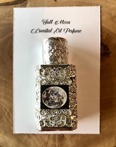 Full Moon Essential Oil Perfume by Forest & Folkore, Natural Essential Oils Perfect for Aromatherapy, 3 ml