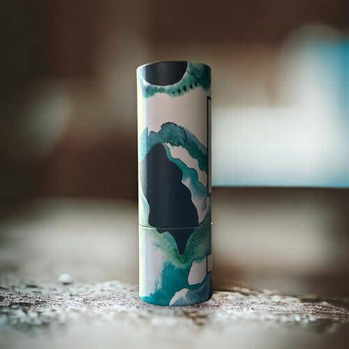 Marsh Solid Perfume – Sweetgrass, Spearmint, Jasmine, Carolina Gold, Tonka Bean, Orris, and Vanilla. – Convenient Twist Tube for Travel – Natural Solid Eau de Parfum – 0.17 ounce