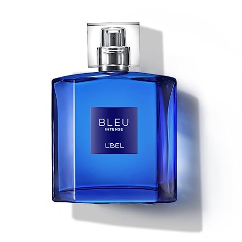 L'BEL - Bleu Intense Perfume para Hombre Larga Duración 100 ml/3.4 Oz