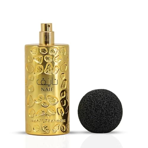 Ard al Zaafaran Naif Eau De Parfum Spray 100ml (3.4 Oz) – Long Lasting Arabian Perfume For Men, A Regal Blend of Richness, Mystery & Allure – A Captivating Perfume Men Will Adore with Amazing Notes