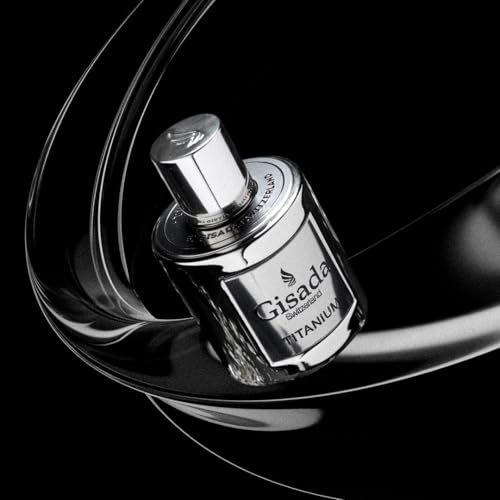 Gisada Switzerland - Titanium | Eau de Parfum for Men | 3.3 fl oz (100ml) | Spicy, Amber, Warm, and Woody Notes | Long-Lasting Scent | Perfume & Cologne