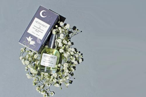 Herb & Root Moonflower Eau de Parfum: Tuberose, Jasmine, Rose & Orris - Clean, Long-Lasting Perfume for Women, Cruelty-Free, Phthalate & Paraben-Free, fl oz Womens Fragrance