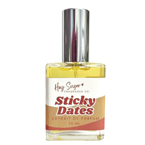Hey Sugar Sticky Dates Perfume - Gourmand Lovers Perfume, Inspired by a luscious perfume, caramelized sweet Perfume, Gift for Her, 15 ml