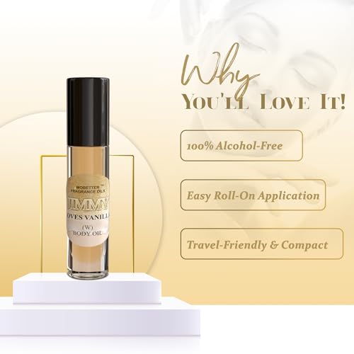 MOBETTER FRAGRANCE OILS Jimmy Loves Vanilla Perfume body oil fragrance