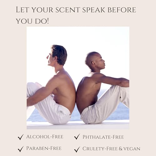 Oud Wood Perfume Oil - Unisex Fragrance for Women & Men, Travel Size, Roll On Glass Bottle, Alcohol Free Scented Oil (Oud Wood)