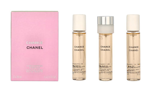 Chanel Chance Twist & Spray Eau De Toilette Refill - 3X20Ml/0.7Oz