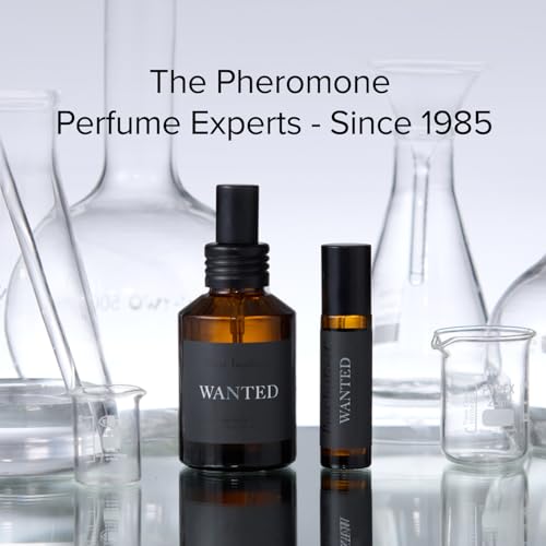 Pure Instinct WANTED The Original Pheromone Infused Essential Oil Perfume Cologne - Men's Collection - TSA Ready (Roll On Bottle 0.34 Fl. Oz./10.2mL)