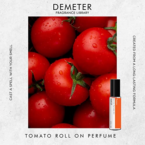 DEMETER Tomato Roll On Perfume Oil, 0.33 Oz, Long-Lasting