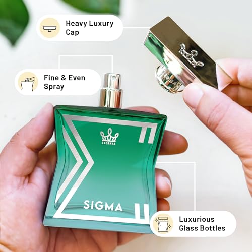 Eternal Sigma - Inspired by Designer Exotic Coconut Cologne - 3.4 oz (100ml) - EDP - Long-lasting - Vegan - Clean Ingredients - Cologne Spray for Men - 2000 sprays per bottle