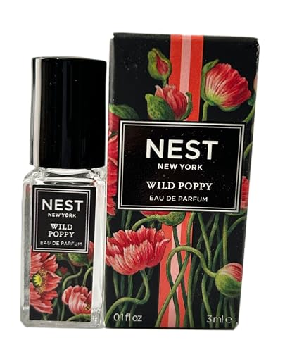 Nest WILD POPPY Eau De Parfum Rollerball Women EDP Perfume (Mini/Small/Travel Size) 0.1oz/3mL - 6605