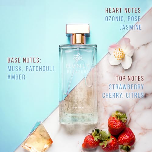 Pleasure Eau De Parfum For Women | Long Lasting Premium Fruity Floral Perfume With Notes Of Cherry, Strawberry,Patchouli | Best For Office Wear, Casual Wear |3.4 oz (Pack of 1)