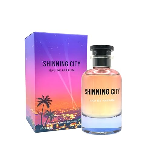Shinning City Perfume by Emper. Unisex Eau de Parfum for Women and Men 3.4 Fl Oz 100ml. Fresh Summer Fragrance - City of Stars
