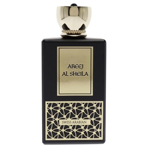 Swiss Arabian Areej Al Sheila - Luxury Products From Dubai - Long Lasting, Addictive Personal EDP Spray Fragrance - Seductive Signature Aroma - 3.4 Oz