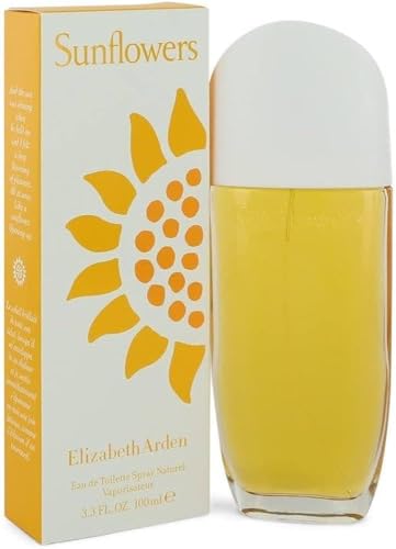 Sunflowers Perfume Eau De Toilette Spray Elizabeth A. 3.3 Oz