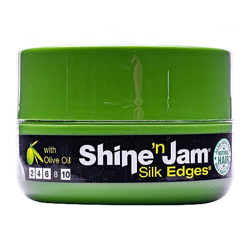 Ampro Shine-N-Jam Silk Edges For Women - 2.25 Oz Gel