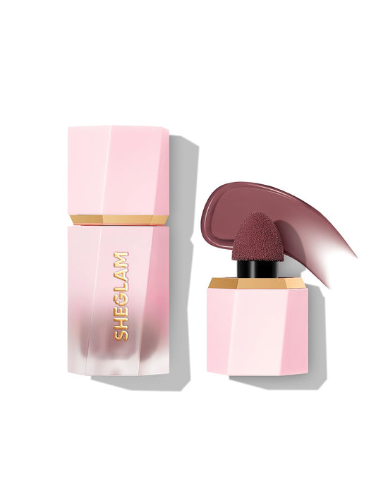 Sheglam Color Bloom Liquid Blush Makeup For Cheeks Matte Finish - Night Drive