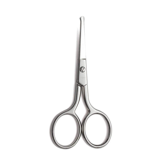 Livingo Premium Manicure Rounded Tip Scissors Multi-Purpose Stainless Steel Cuticle Pedicure Beauty Grooming Kit For Nail, Eyebr