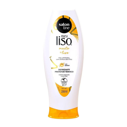 Linha Tratamento (Meu Liso) Salon Line - Defrizante Selante Termico #Muito+Liso Amido de Milho Capilar 200 ml - (My Straight Col