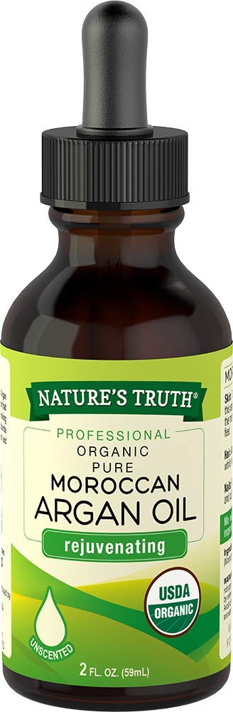 Nature'S Truth Organic Rejuvinating Moroccan Argan Oil Serum, 2 Fluid Ounce