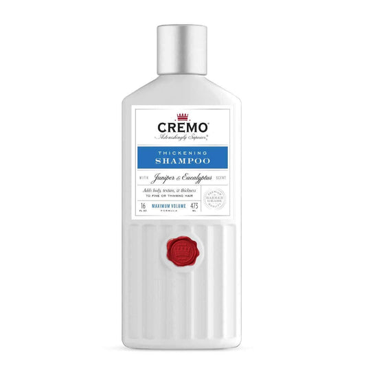 Cremo Thickening Shampoo, Juniper & Eucalyptus, 16 Fl Oz (473 Ml)