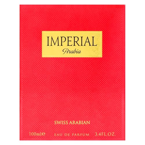 Swiss Arabian Imperial Arabia - Luxury Products From Dubai - Long Lasting, Addictive Personal EDP Spray Fragrance - Seductive Signature Aroma - 3.4 Oz