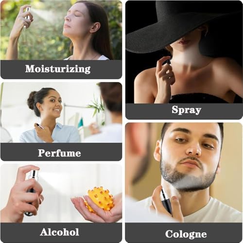 Premium Designer Brands Cool Water Perfume for Women Eau de Toilette Spray 1 oz Bundle with Refillable Perfume Atomizer Bottle and Lipstick Balm