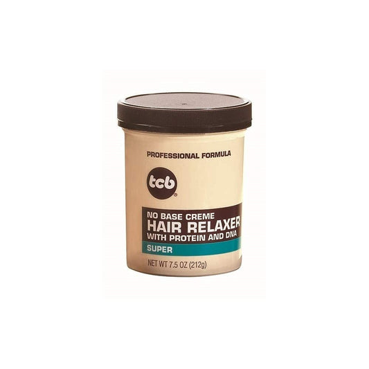 Tcb Hair Relaxer No Base Creme 7.5 Ounce Super Jar (221Ml) (3 Pack)
