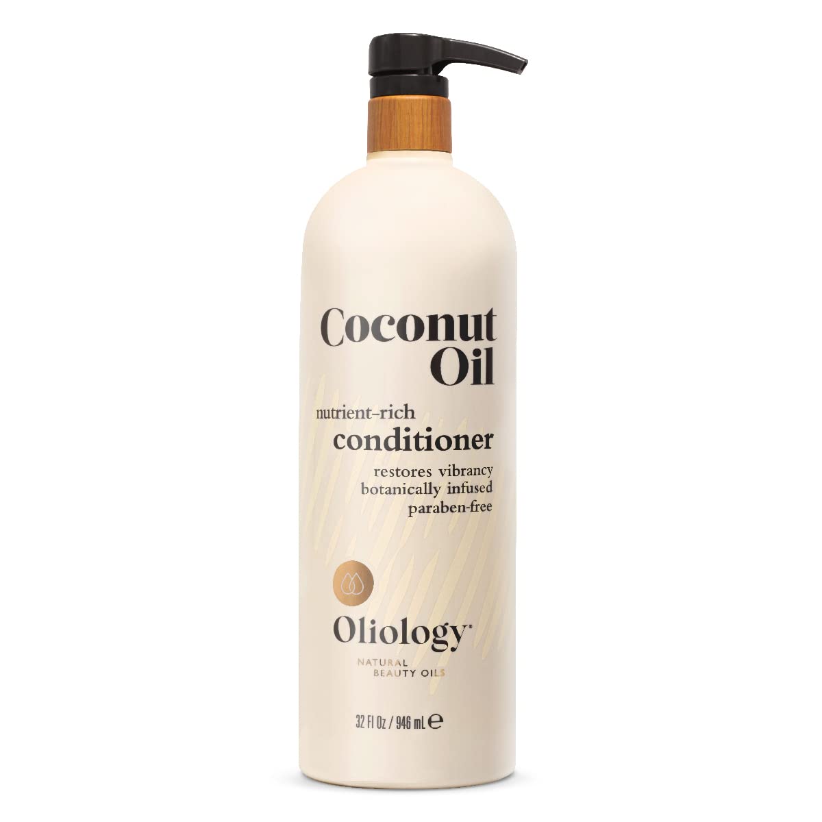 Oliology Nutrient Rich Coconut Oil Conditioner - Restores Vibrancy & Softens Hair | Repairs Damaged Dry Weak Hair | Intensely Hy