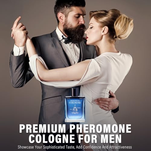 Dijkoo Pheromone Cologne for Men, Premium Perfume to Attract Women, Pure & Long-Lasting Fresh Woody Scents, Large capacity & Durable(1.7Oz)