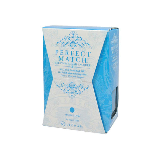 Lechat Perfect Match Gel Polish, Dive In, 0.5 Fluid_Ounces, Pms199