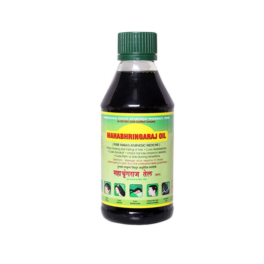 RVAP Mahabhringraj Oil 500ml | Pure indian MaKa's Ayurvedic Oil for Hair care | Enriched with various Indian herbs and ingredien