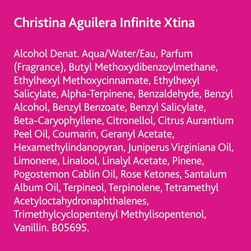 Christina Aguilera INFINITE XTINA Perfume for Women, Eau de Parfum Spray, 0.5 fl. oz