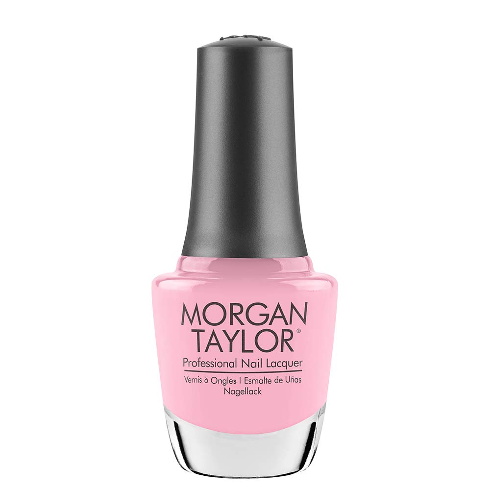 Morgan Taylor Nail Lacque (Make Me Blush) Pink Nail Polish, Finger Nail Polish, Long Lasting Nail Polish, Pink Nail Lacquer, Fin