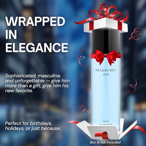 Perfume for Men –INSPIRED by A WORLD RENOWNED MEN’S PERFUME – Artemisia, Violet Leaf, Nutmeg, Vetiver – Fresh, Spicy, Elegant, Long-Lasting Eau De Parfum 100ml (3.4 fl oz)