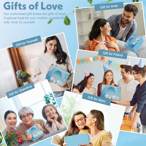 Birthday Gifts for Women, Relaxing Bath Set, Spa Gifts Basket Self Care for Women Friends, Mom ,Sister, Coworker, Wife, Girfriend